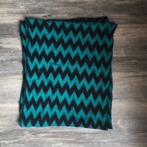 5 for $25 Green Black chevron Scarf